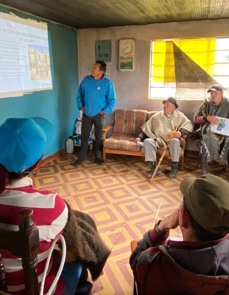 Fotografía relacionada con capacitaciones en territorio rural