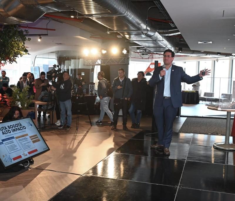 Imagen relacionada con evento de lanzamiento de la ruta bogotá Alto Impacto