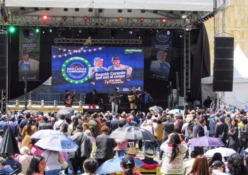 Imagen relacionada con balance del gran mercado campesino