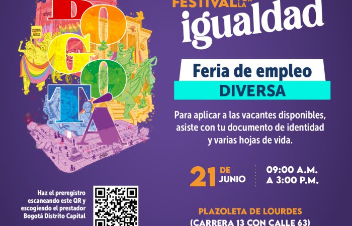 Imagen relacionada con feria de empleo diversa en Plaza de Lourdes