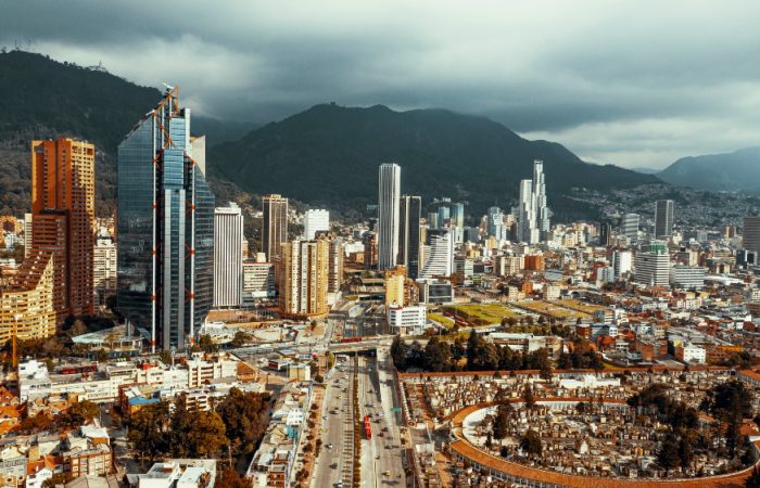 Imagen sobre panorámica de Bogotá