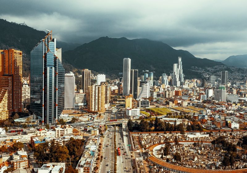 Imagen sobre panorámica de Bogotá