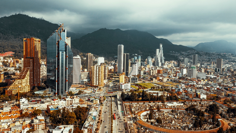 Imagen sobre panorámica de Bogotá