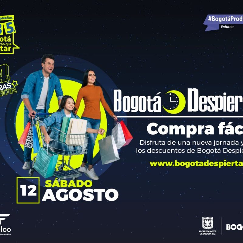 Imagen relacionada con jornada de Bogotá Despierta (12 de julio)