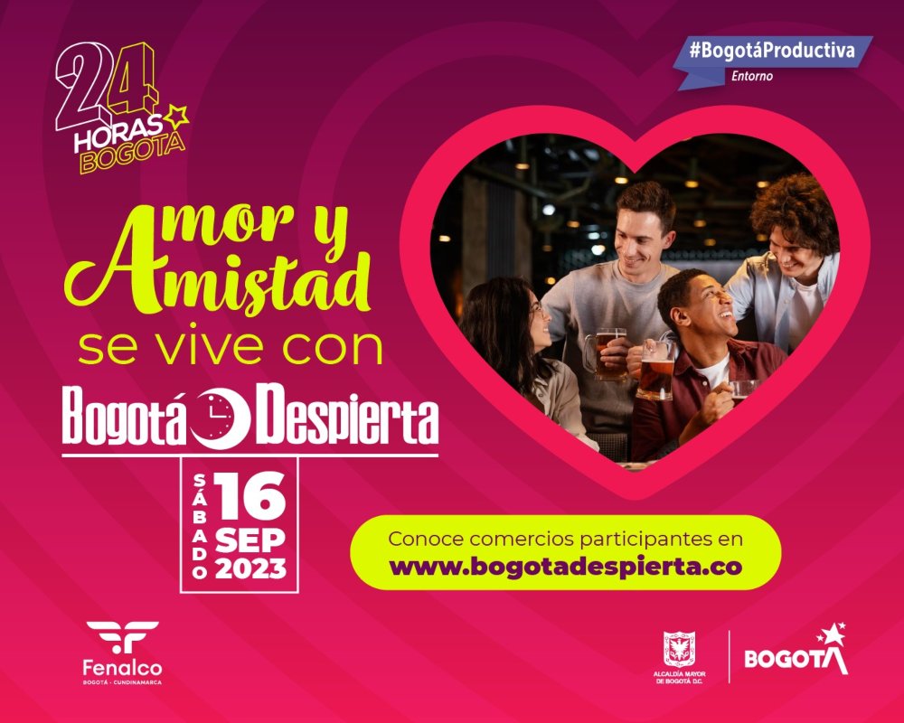 Imagen sobre invitación a Bogotá Despierta