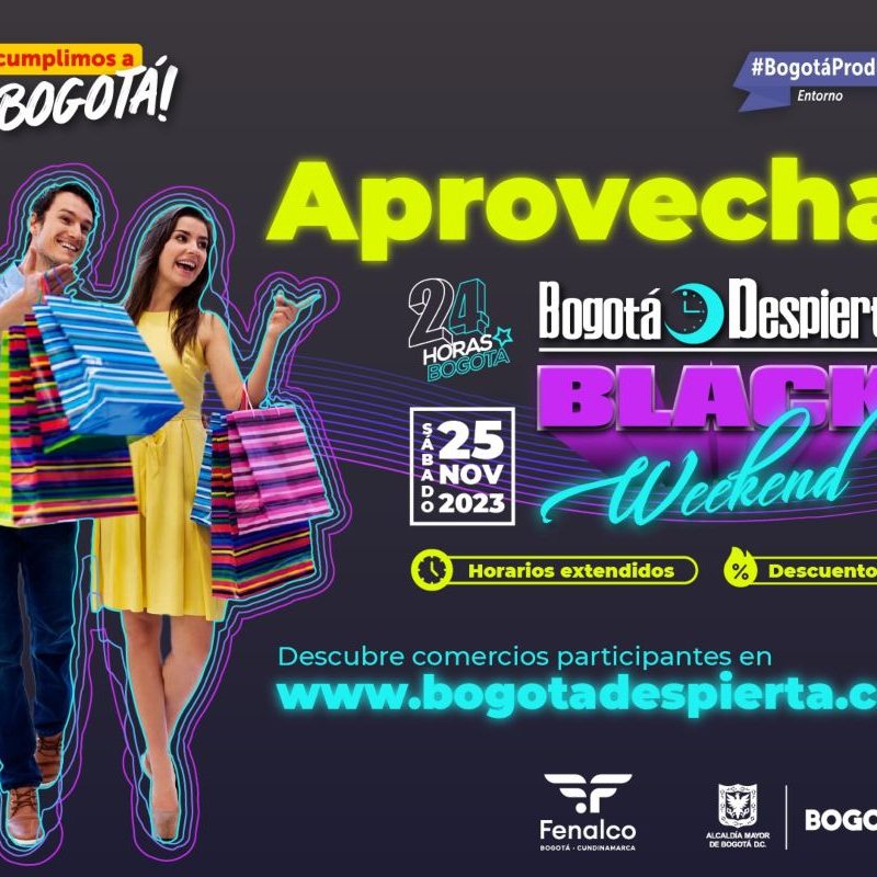 Imagen relacionada con Bogotá Despierta - Black Weekend