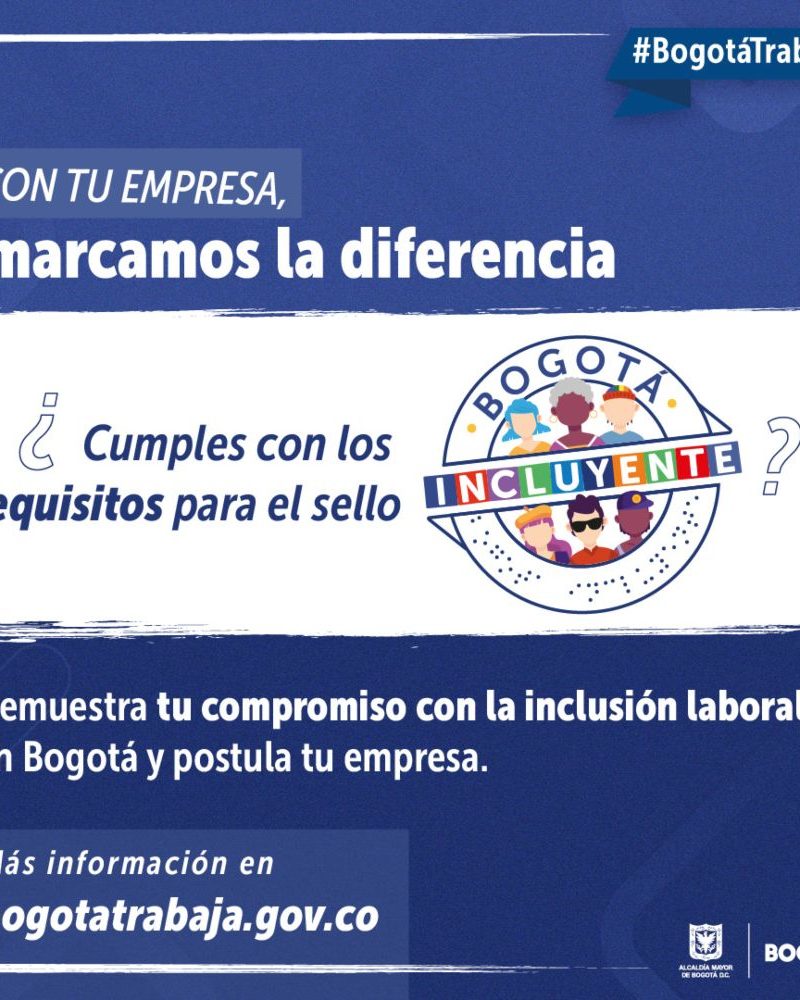 Imagen relacionada con Sello Bogotá Incluyente