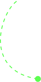 Línea en color verde