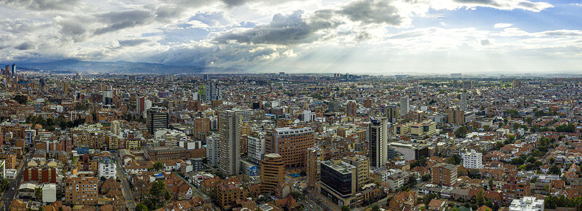 Imagen de la panorámica de Bogotá