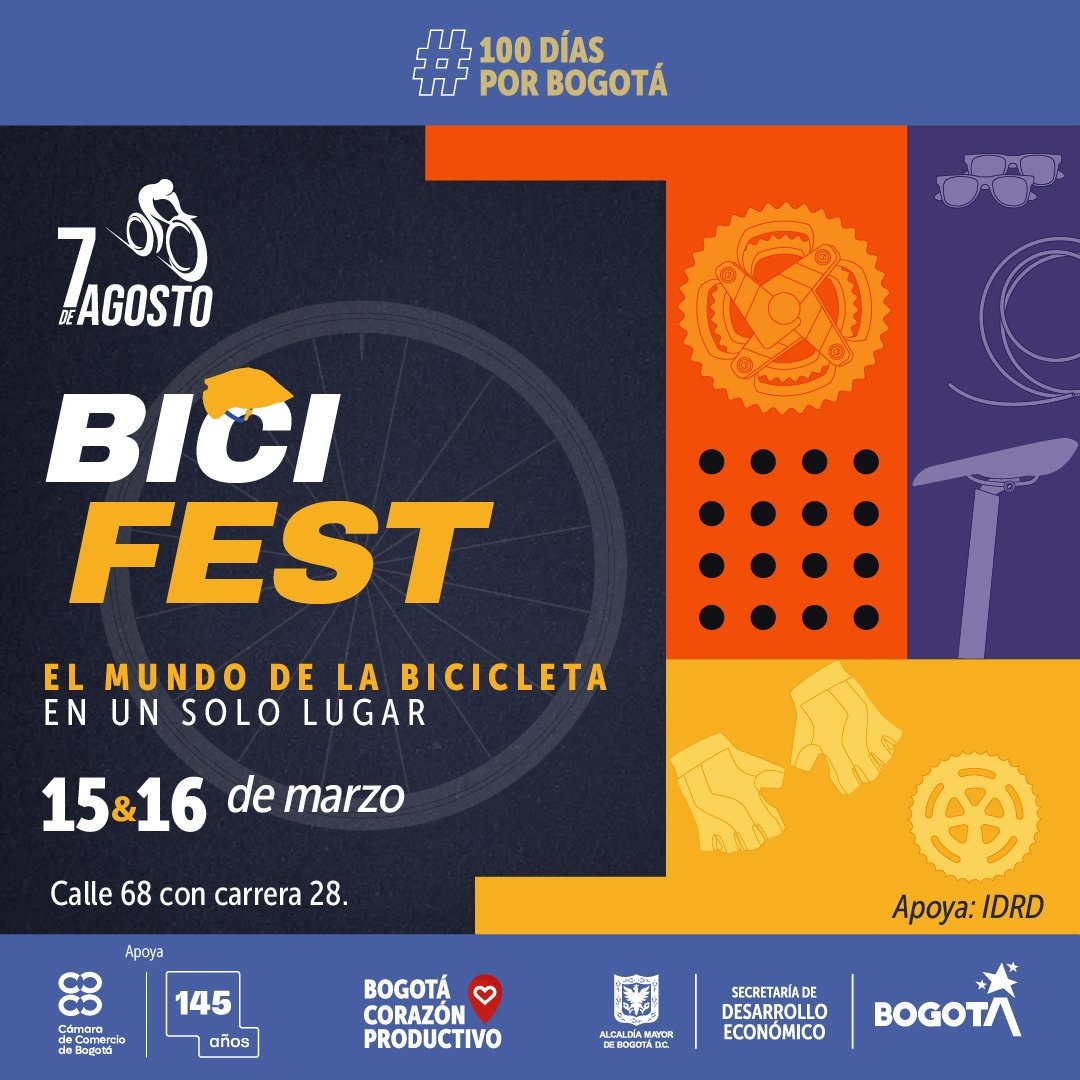 Post relacionado con la invitación al Bicifest