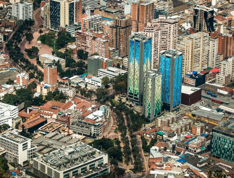 Imagen de panorámica de Bogotá