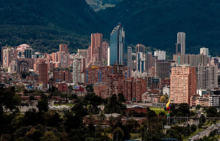 Foto de panorámica de Bogotá