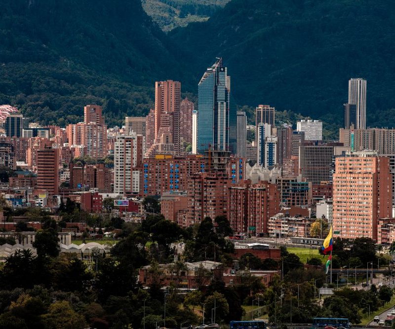 Foto de panorámica de Bogotá