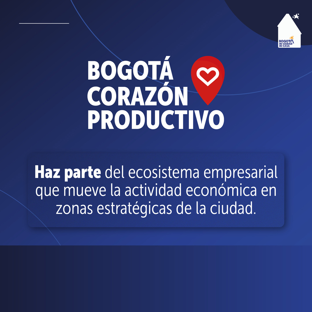 Banner relacionado con Bogotá Corazón Productivo