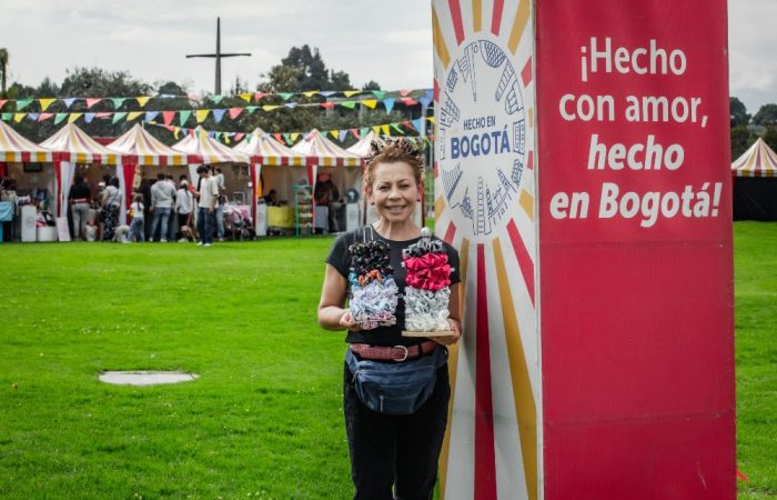 Imagen de mujer emprendedora en Hecho en Bogotá