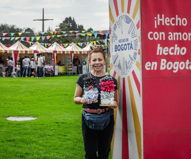 Imagen de mujer emprendedora en Hecho en Bogotá