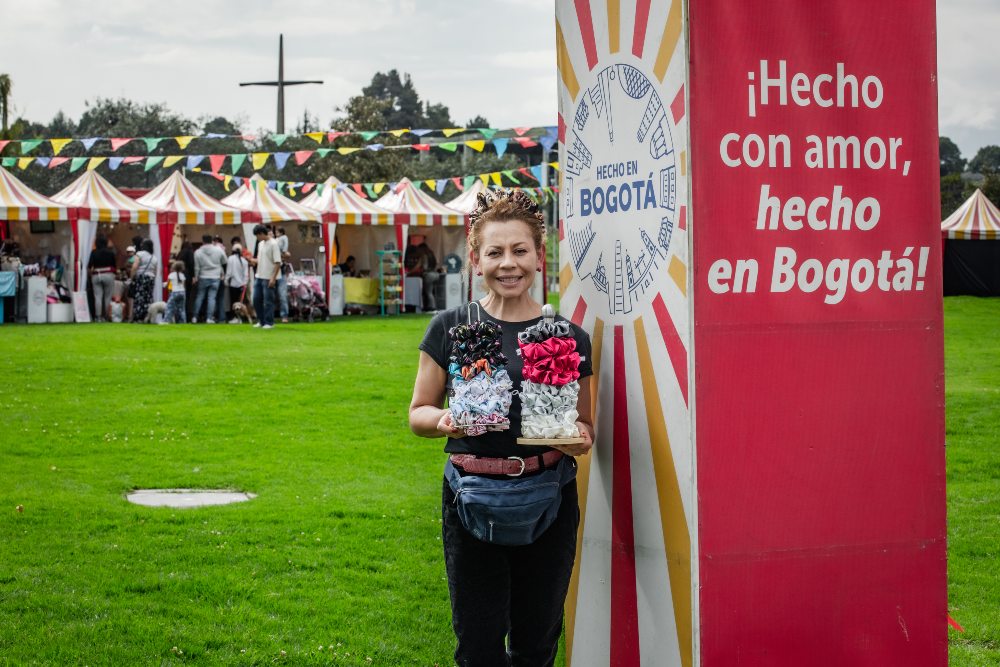 Imagen de mujer emprendedora en Hecho en Bogotá