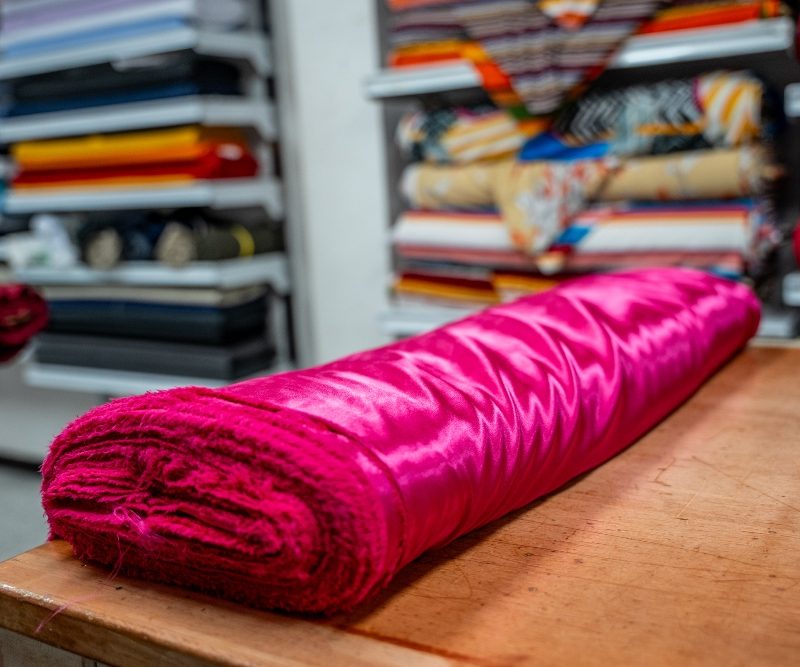 Imagen relacionada con telas en el barrio La Alquería