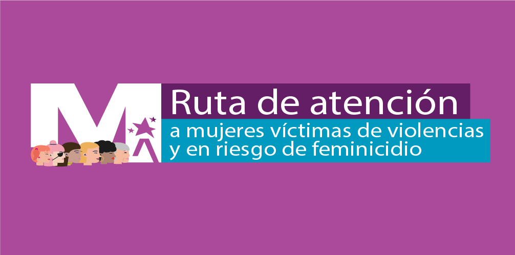 Logo de denuncia y atención para las niñas, adolescentes y mujeres víctimas de la violencia