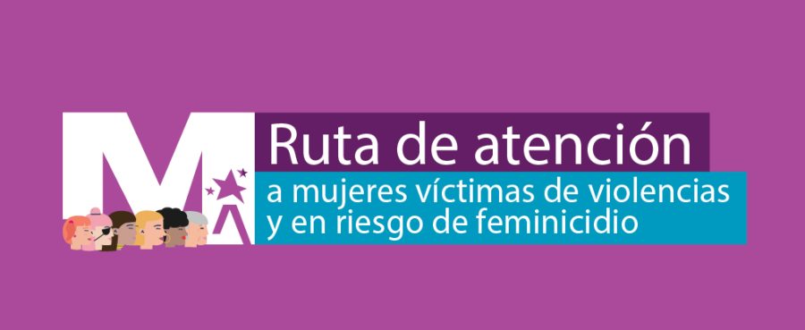 Logo de denuncia y atención para las niñas, adolescentes y mujeres víctimas de la violencia