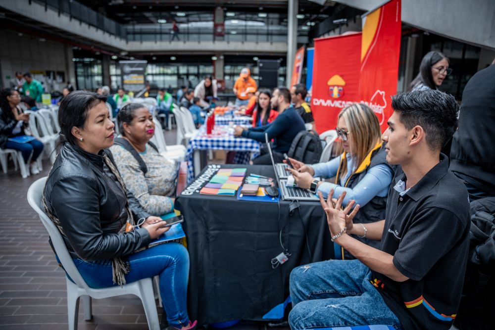 Imagen que hace alusión a una feria financiera