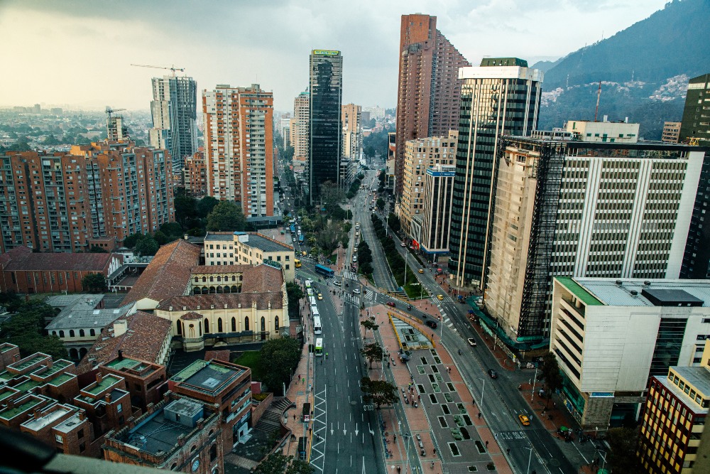 Imagen relacionada con panorámica de Bogotá