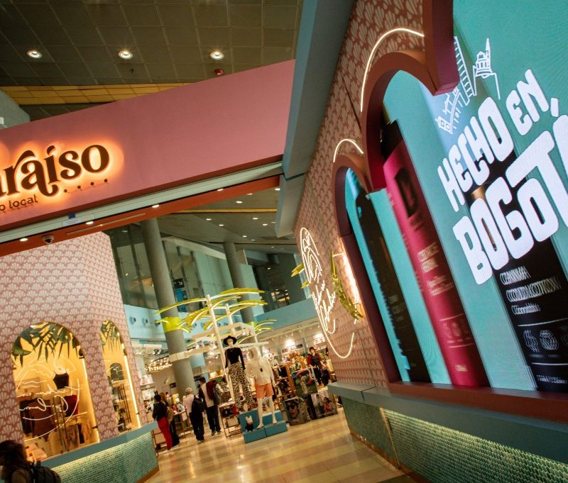 Imagen relacionada con stand de negocio en Hecho en Bogotá