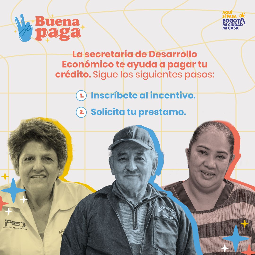 Banner de presentación sobre el programa 'Buena Paga'