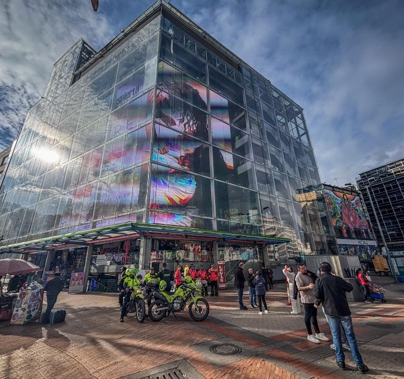 Imagen relacionada con actividad comercial en el barrio San Victorino de Bogotá