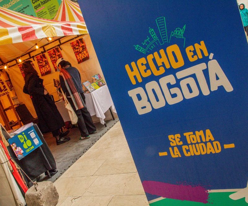 Imagen relacionada con un puesto de un emprendimiento participante en Hecho en Bogotá