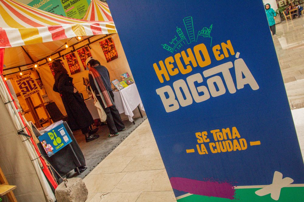 Imagen relacionada con un puesto de un emprendimiento participante en Hecho en Bogotá