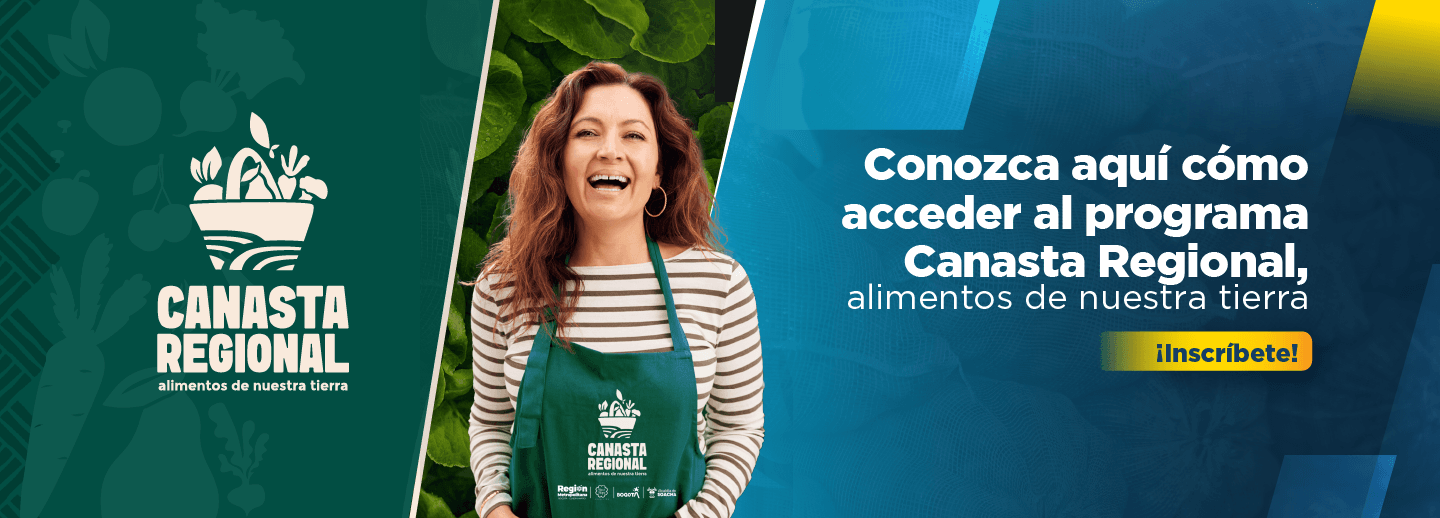 Banner relacionado con programa Canasta Regional