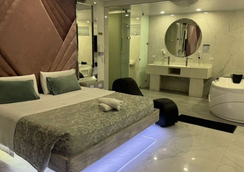 Imagen relacionada con la habitación de un motel de Bogotá