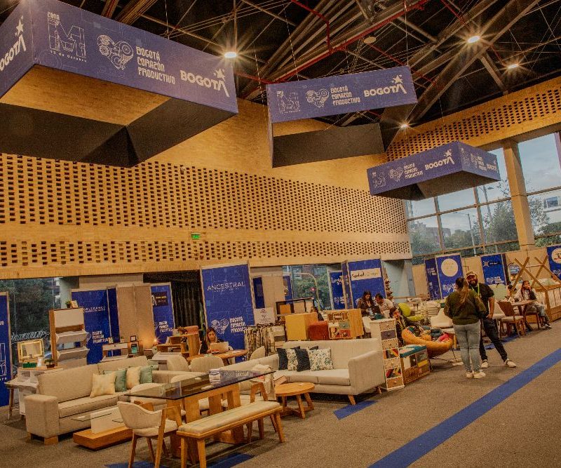 Imagen relacionada con stands de negocios locales en la feria del hogar