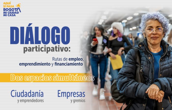 Imagen relacionada con una composición gráfica alusiva a un diálogo participativo