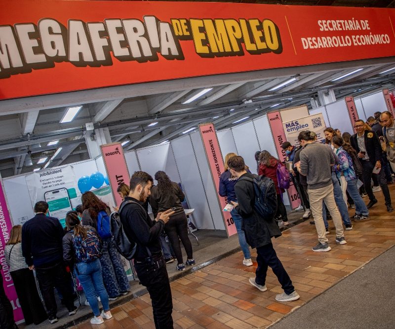 Imagen panorámica relacionada con la Megaferia de empleo