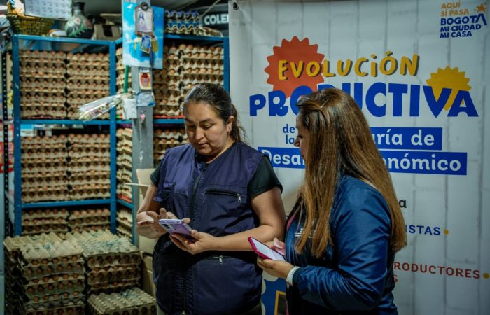 Imagen de una mujer emprendedora en su tienda