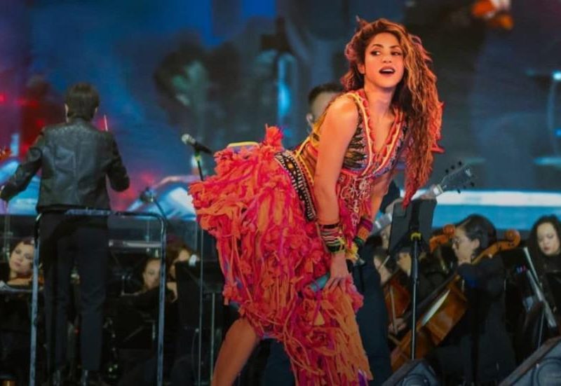 Imagen de Shakira en un concierto