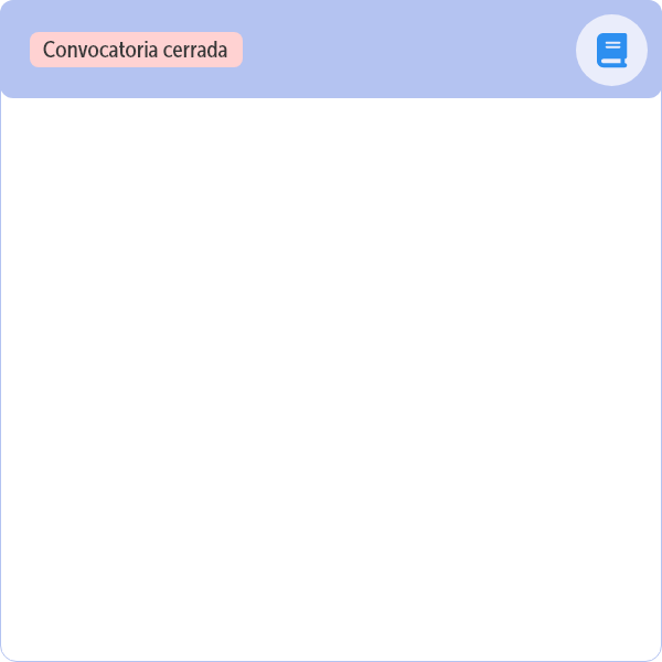 Convocatoria cerrada de encuentra empleo