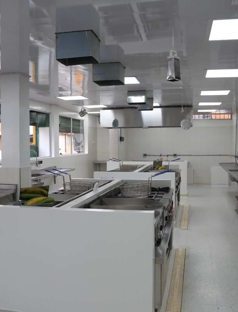 Imagen alusiva a una planta de producción de alimentos