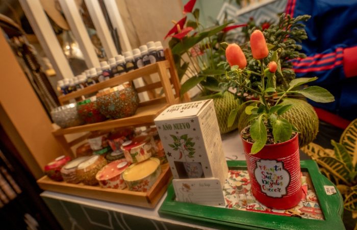 Imagen de artesanìas exhibidas en Corferias