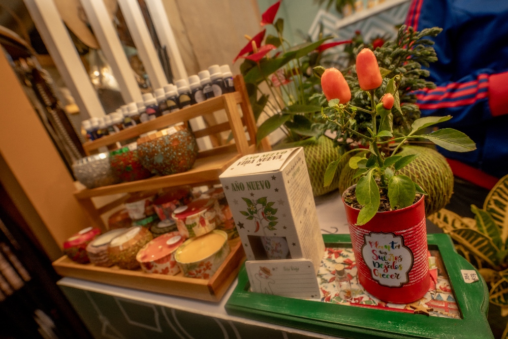 Imagen de artesanìas exhibidas en Corferias