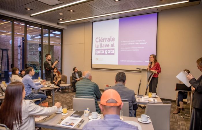 Imagen relacionada con presentación de resultados del programa 'ciérrale la llave al gota a gota´