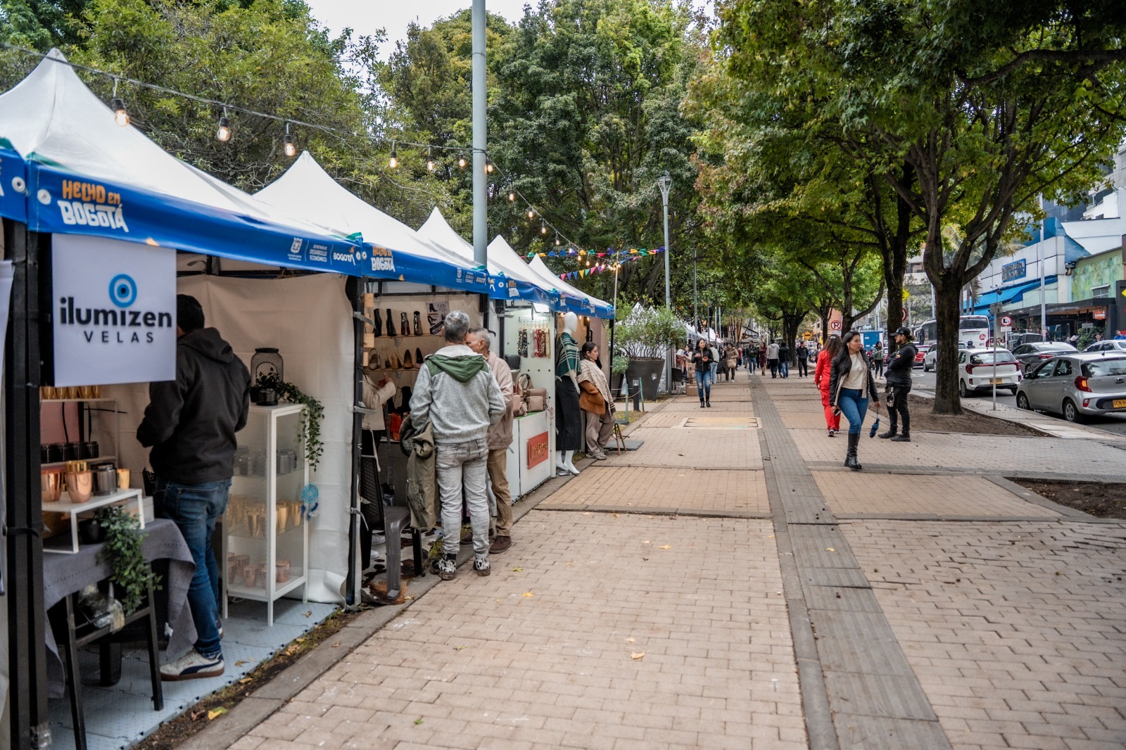 Imagen relacionada con una panorámica de una feri de Hecho en Bogotá