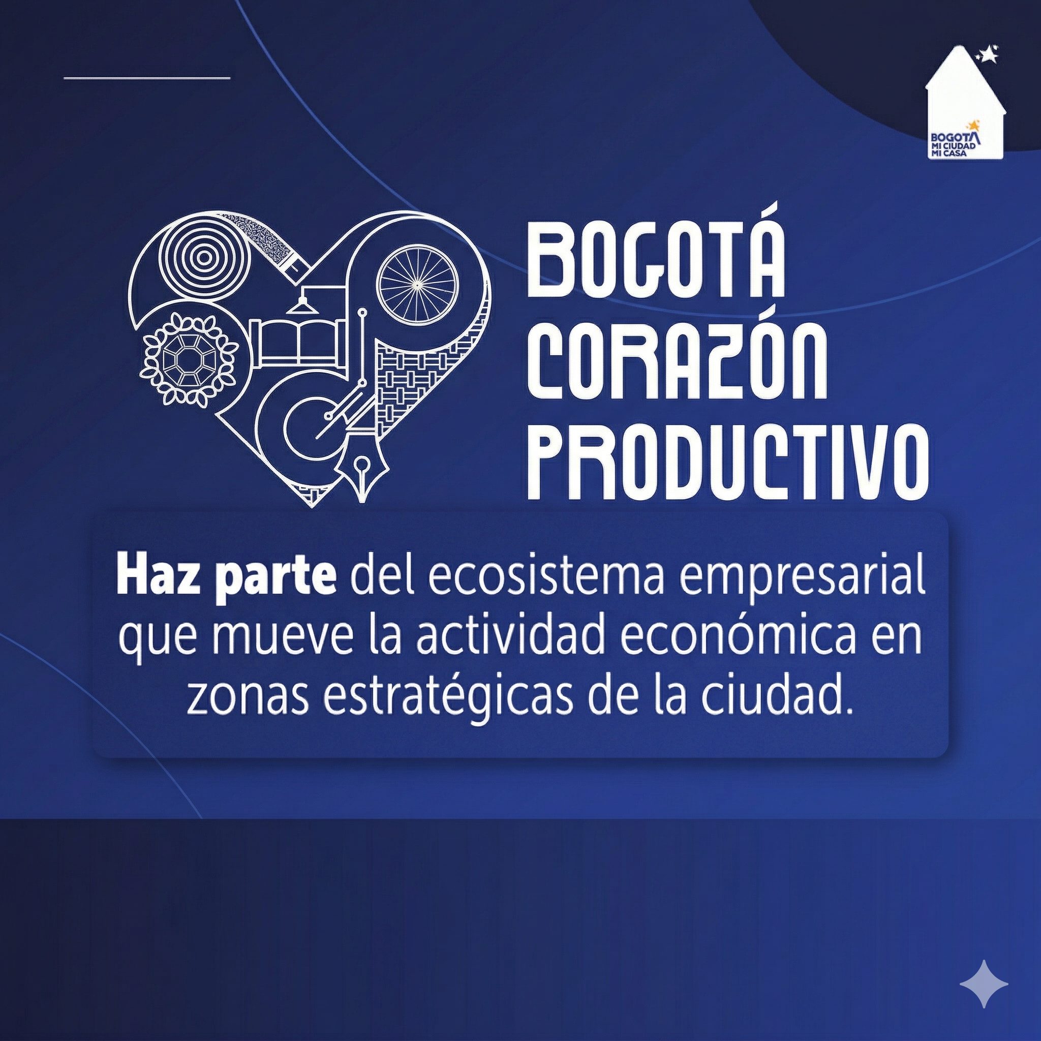 Banner del programa Bogotá Corazón Productivo