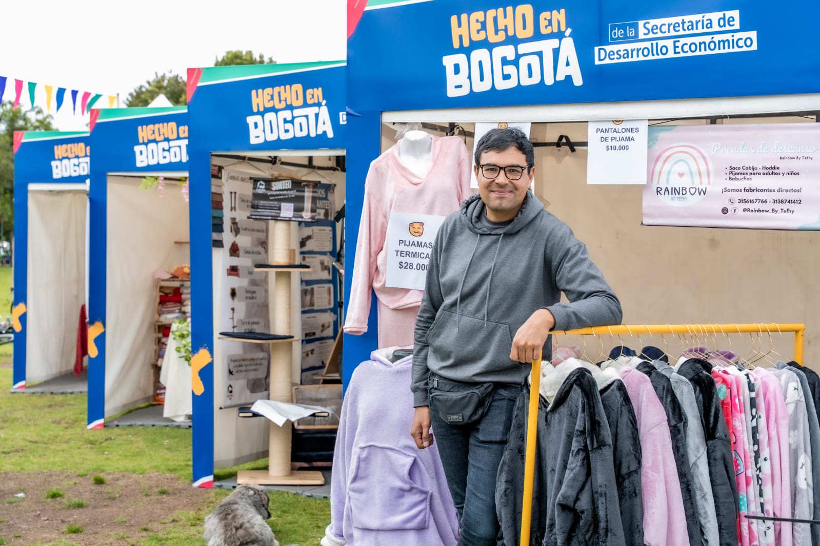 Imagen relacionada con emprendedores en feria de Hecho en Bogotá