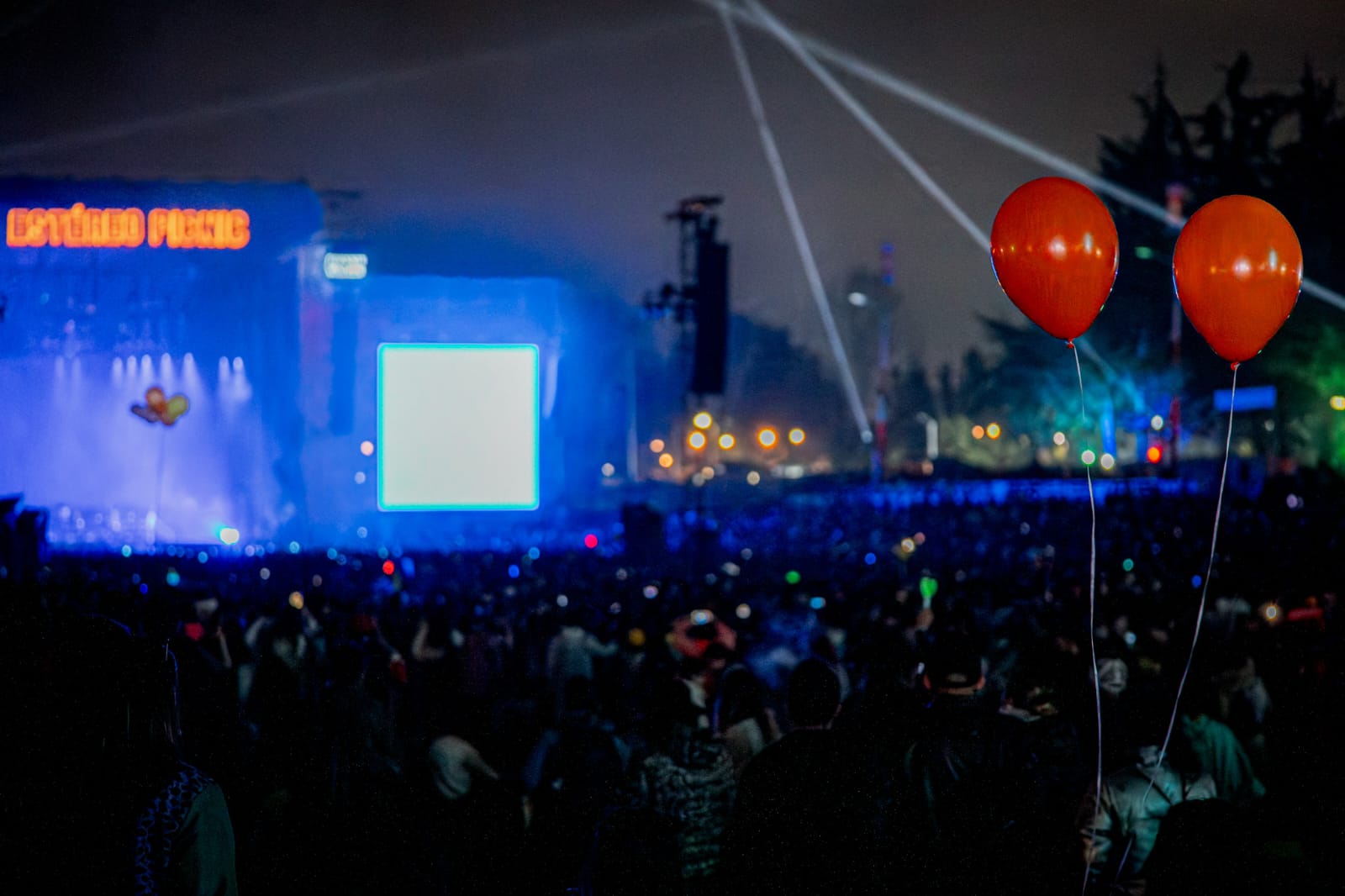 Imagen panorámica de una edición de Estereo Picnic